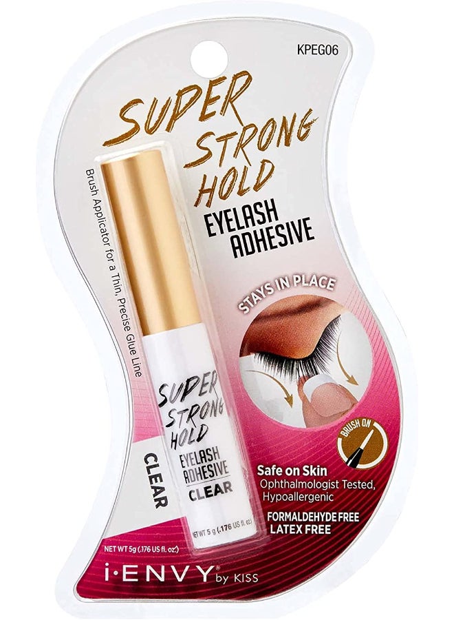 KISS - I-Envy Super Strong Hold Eyelash Adhesive Clear - Image 1