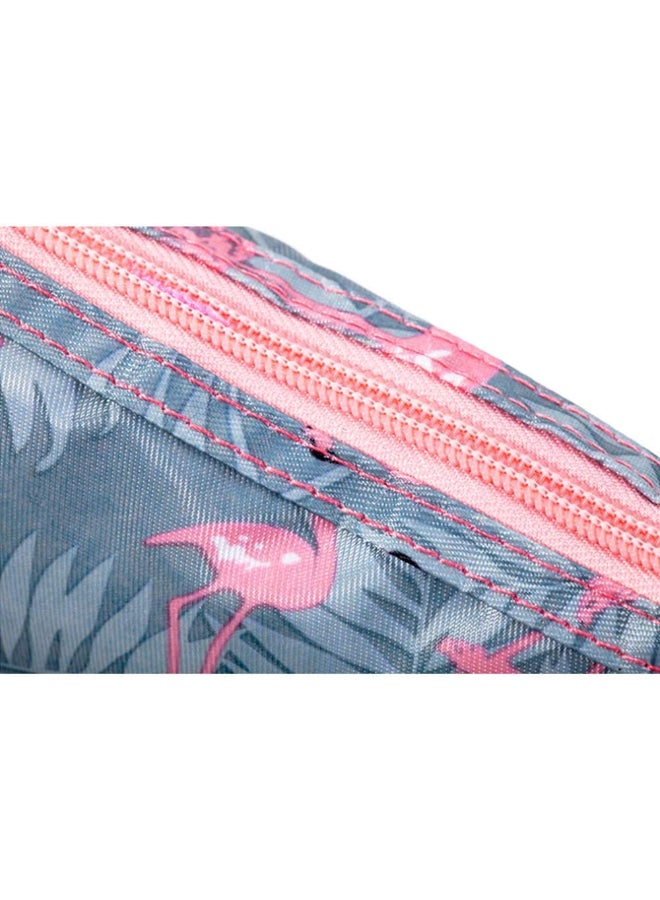 Generic 3-Piece Waterproof Cosmetic Bag Set Grey/Pink  - Image 5