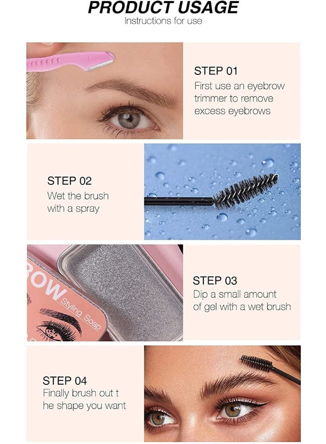O.TWO.O - Brow Styling Soap Clear - Image 1