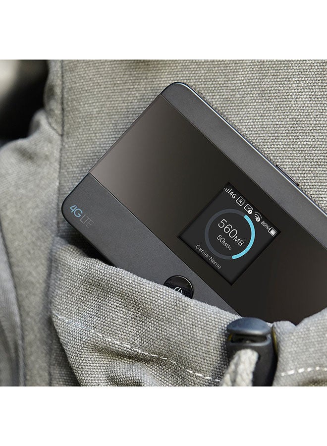 تي بي لينك ماي فاي M7350 يدعم شبكة 4G LTE، واي فاي محمول للسفر، بمنفذ بطاقة SD، ونقطة اتصال شبكة الواي فاي محمولة مفتوحة، بطارية تدوم طويلاً لمدة 8 ساعات، إدارة سهلة بفضل تطبيق tpMiFi أسود  - Image 5