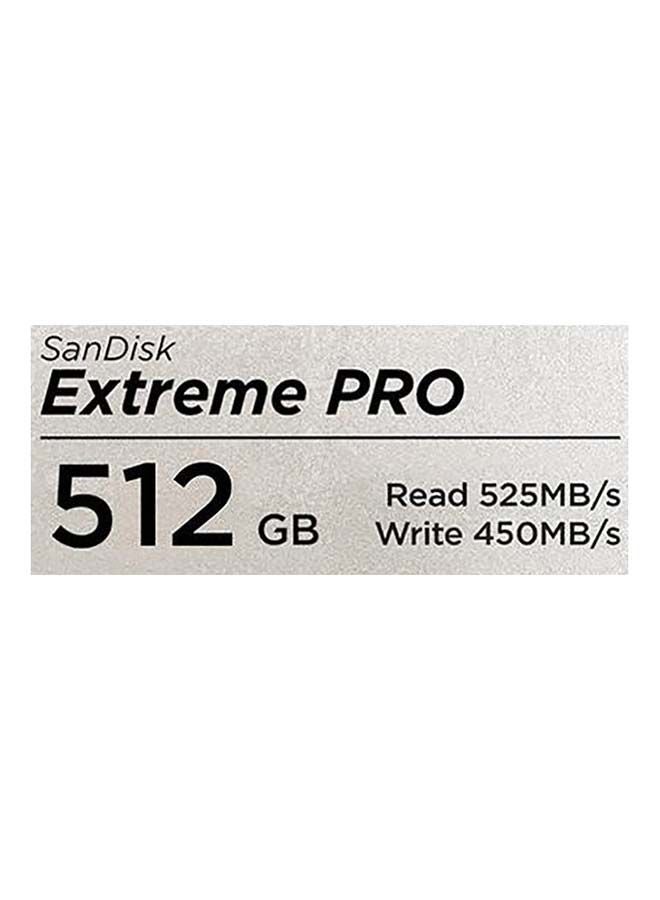 Sandisk - Extreme PRO CFAST 2.0 Read Speed 525MB/s  UHS-I VPG130 512 GB SDCFSP-512G-G46D 512 GB - Image 1