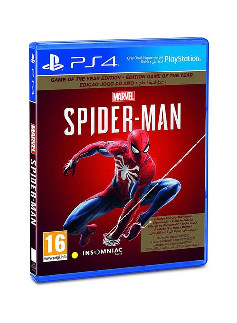 Spiderman (Intl Version) - Sports - PlayStation 4 (PS4)
