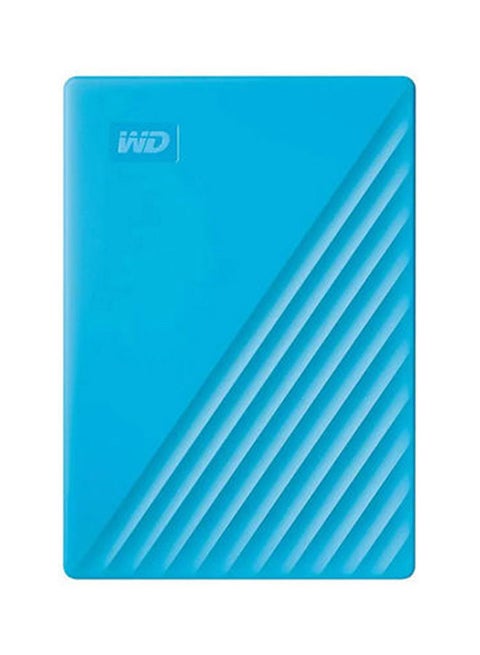 4 TB My Passport External Hard Drive USB 3.2 Read Speed- 480 MBps Write Speed 350 MBps WDBPKJ0040BBL-WESN 4 TB
