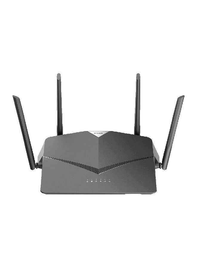 دي لينك - راوتر واي فاي شبكي AC2600 عالي الطاقة أسود - Image 1
