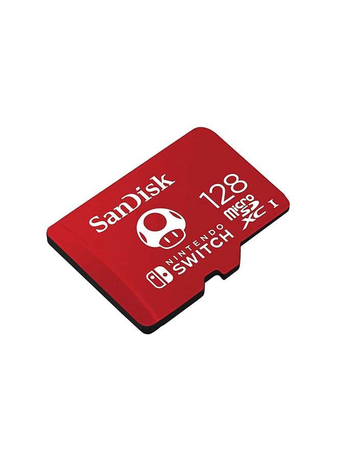 سانديسك - بطاقة ذاكرة مايكرو SDXC بسرعة فائقة UHS-I لنينتندو سويتش 128 GB - Image 1
