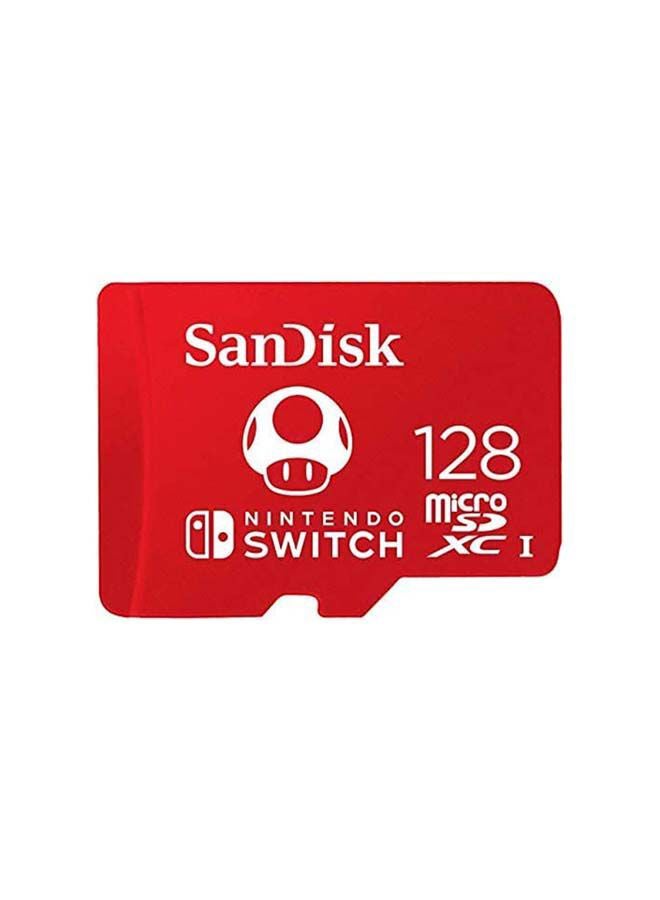 سانديسك - بطاقة ذاكرة مايكرو SDXC بسرعة فائقة UHS-I لنينتندو سويتش 128 GB - Image 1