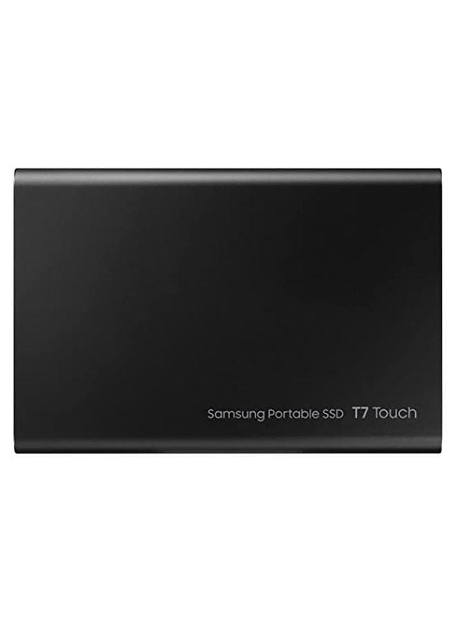 Samsung - Touch 2TB USB 3.2 Gen 2 Portable SSD, 1,050MB/sec Read & Up to 1,000 MB/sec Write Speeds, Integrated Fingerprint Reader & LED Indicator Black | MU-PC2T0K/WW 2 TB - Image 1