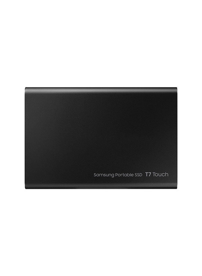 Samsung - Touch 2TB USB 3.2 Gen 2 Portable SSD, 1,050MB/sec Read & Up to 1,000 MB/sec Write Speeds, Integrated Fingerprint Reader & LED Indicator Black | MU-PC2T0K/WW 2 TB - Image 1