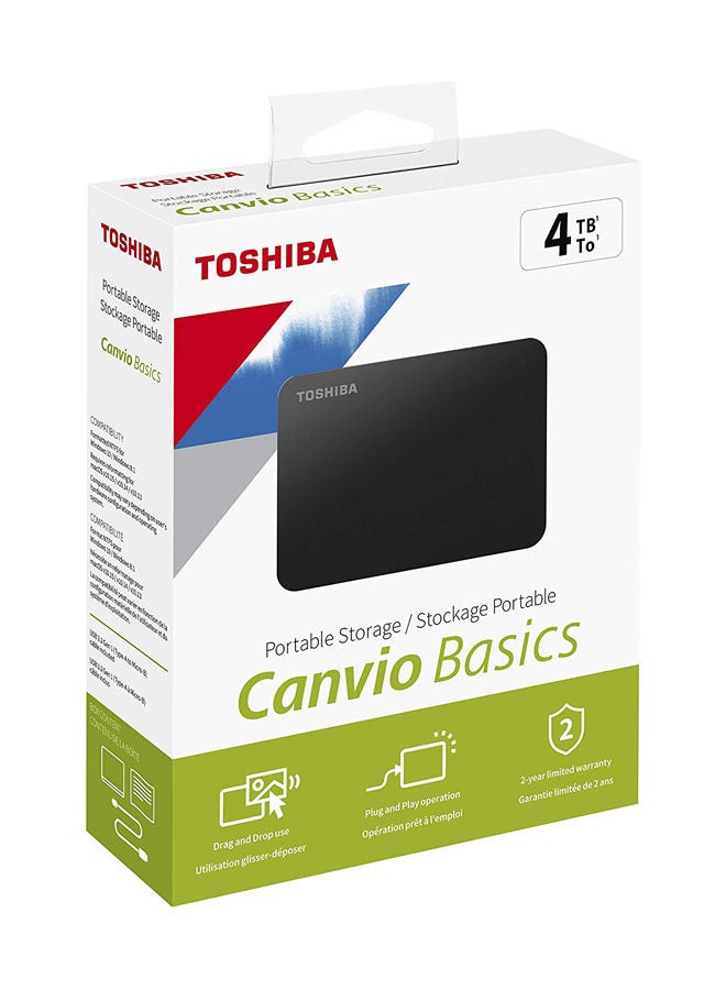 Toshiba - Canvio Basics External Hard Disk 4.0 TB - Image 1