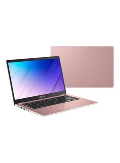 E410MA-202 Laptop With 14-Inch HD Display, Celeron Processer/4GB RAM/128GB SSD/Intel UHD Graphics/Windows 10 /International Version English Pink
