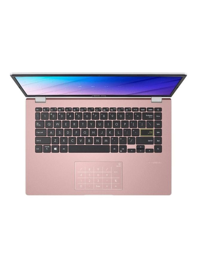 ASUS - E410MA-202 Laptop With 14-Inch HD Display, Celeron Processer/4GB RAM/128GB SSD/Intel UHD Graphics/Windows 10 /International Version English Pink - Image 1