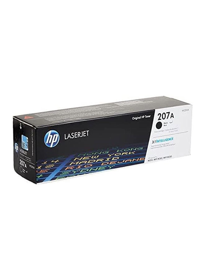 HP - 207A Black Original LaserJet Toner Cartridge (W2210A), Works With HP LaserJet Pro M255, M282, M283 Printers Black - Image 1