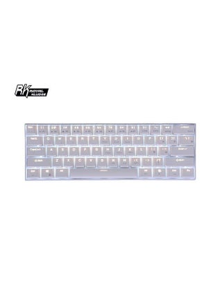 RK61 61-Key White Backlight Bluetooth/2.4G Wireless/USB Wired Three Modes Tablet Computer Mobile Office Gaming Keyboard - v1667480435/N51235251A_1