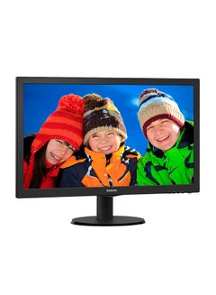 Philips 21.5-inch monitor, 223V5LHSB2, TN Panel FHD monitor, HDMI/VGA connectivity Black  - Image 3