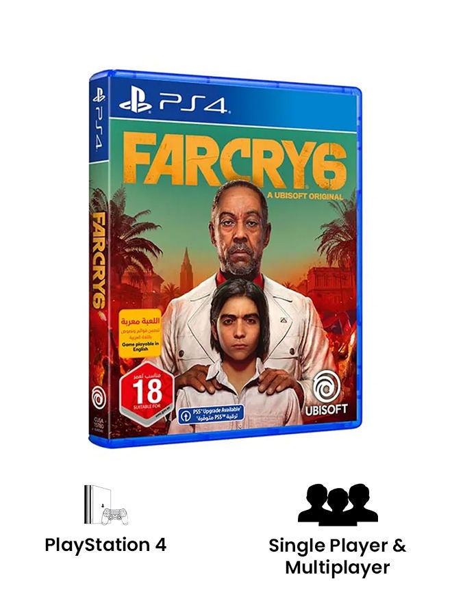 أوبيسوفت - لعبة الفيديو Farcry 6 (باللغة الإنجليزية/العربية) - إصدار الإمارات العربية المتحدة - الأكشن والتصويب - بلاي ستيشن 4 (PS4) - Image 1