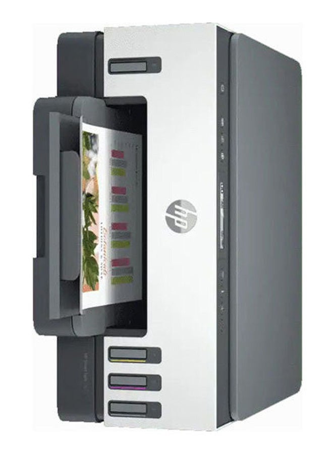 HP - Smart Tank 720 All-In-One Printer Wireless, Print, Scan, Copy, Auto Duplex Printing, Print Up To 18000 Black Or 8000 Color Pages, White/Grey [6UU46A] White-Grey - Image 1