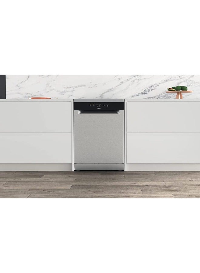 Whirlpool 13-Place Setting Dish Washer 11 L WFE2B19XUK Grey - Image 4