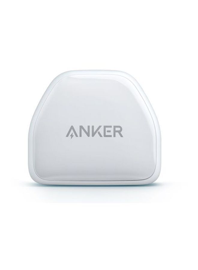 Anker - Powerport III Nano USB-C Charger Adapter 20W White - Image 1