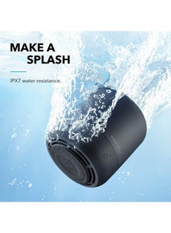 Soundcore Mini 3 Bluetooth Speaker, BassUp And PartyCast Technology, USB-C, Waterproof IPX7, Customizable EQ black  - Image 5