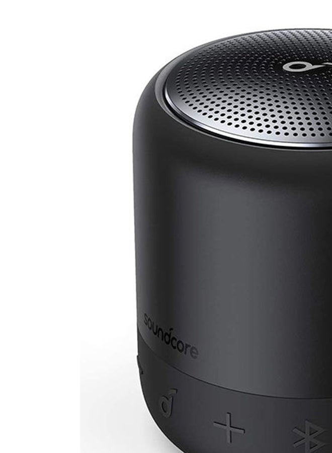 Soundcore - Mini 3 Bluetooth Speaker, BassUp And PartyCast Technology, USB-C, Waterproof IPX7, Customizable EQ black - Image 1