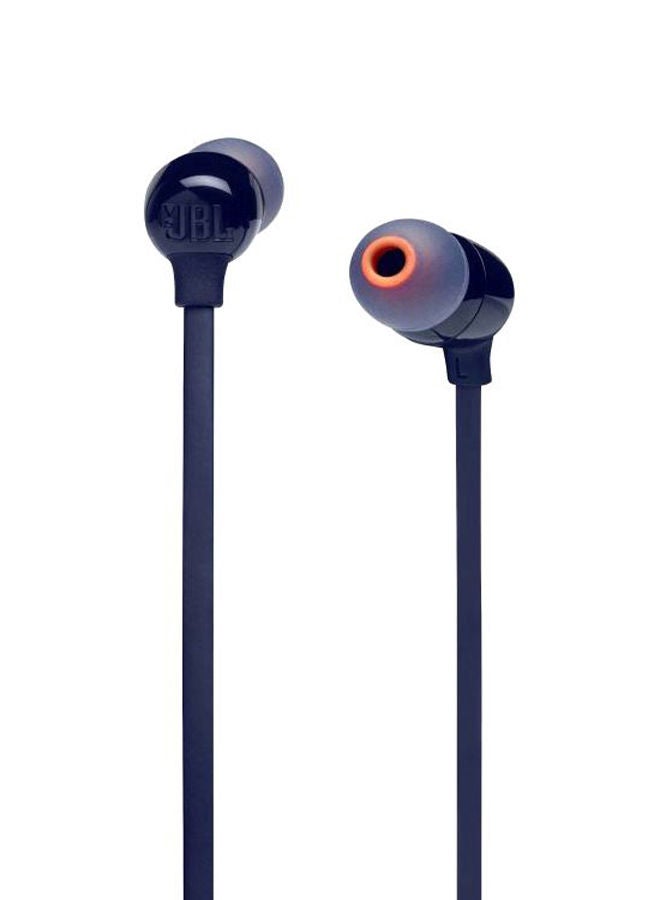 JBL Tune 125Bt Wireless In-Ear Headphones - Pure Bass - 16H Battery - Magnetic Cable - Multi-Point Connection Blue  - Image 4