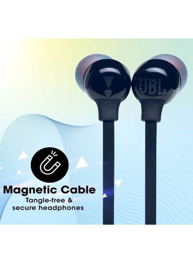 JBL Tune 125Bt Wireless In-Ear Headphones - Pure Bass - 16H Battery - Magnetic Cable - Multi-Point Connection Blue  - Image 3