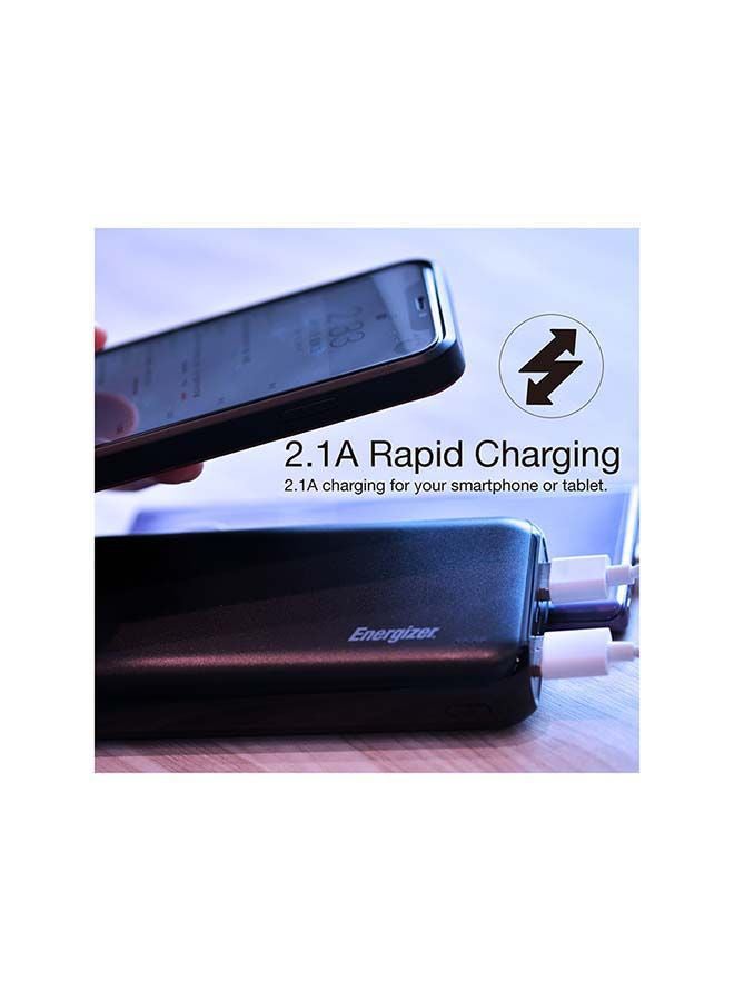 20000 mAh Max Rapid Charging Power Bank With Dual Outputs - Type-C And USB-A, Dual Inputs, Micro-USB And Type-C Black - v1667481451/N45002447A_5