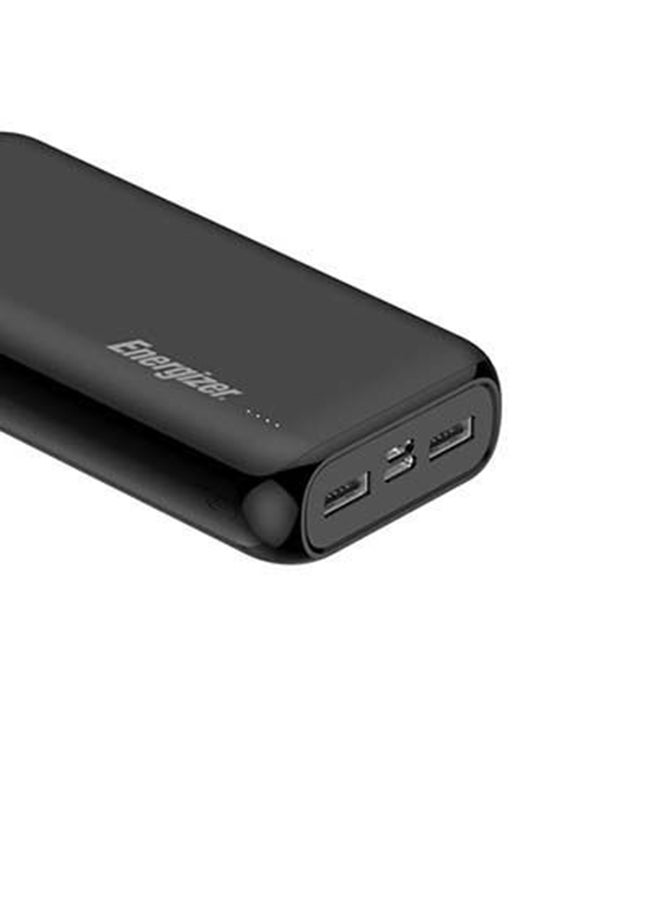 20000 mAh Max Rapid Charging Power Bank With Dual Outputs - Type-C And USB-A, Dual Inputs, Micro-USB And Type-C Black - v1667481451/N45002447A_8