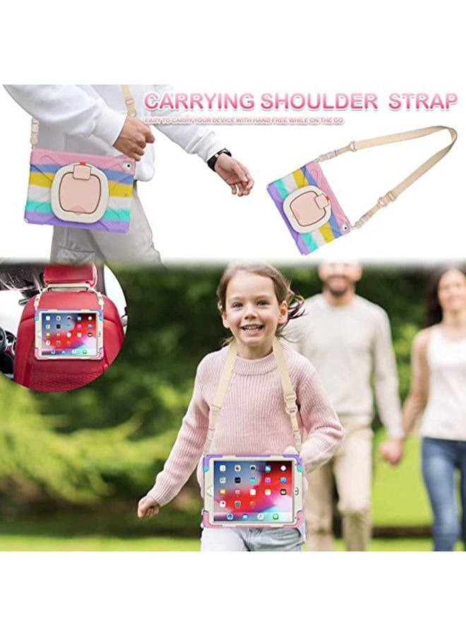 AMERTEER - Protective Ring Case Cover For Apple iPad Multicolor - Image 1