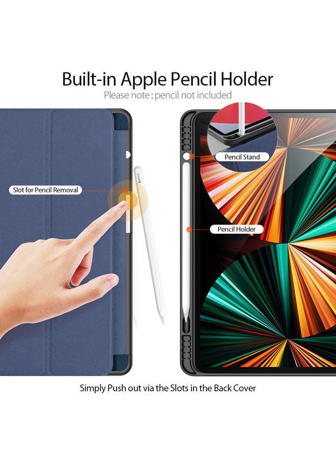 Rock Pow Protective Case for iPad Pro 12.9 2021/2020 Blue - Image 3