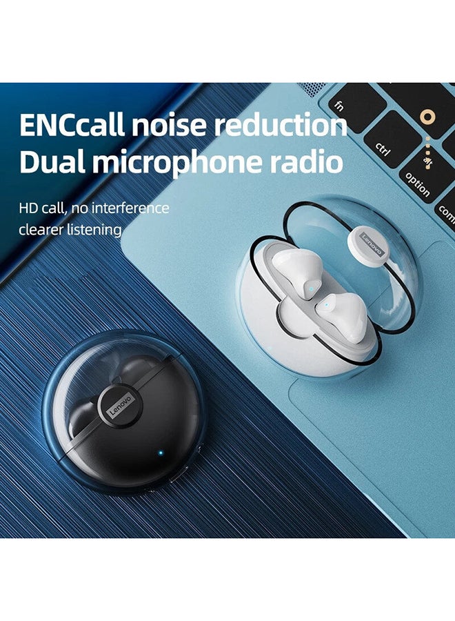 Lenovo Wireless Headphones with Diaphragm Black - Image 5