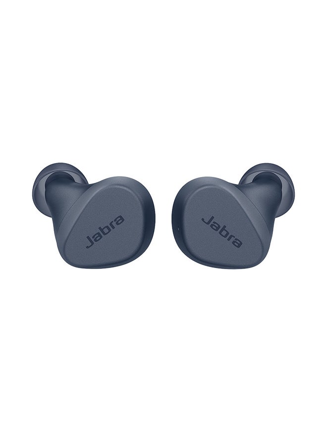 Jabra - Elite 2 In Ear Wireless Bluetooth Earbuds – Noise Isolating True Wireless Buds With 2 Built-In Microphones, Rich Bass, Customizable Sound Navy - Image 1