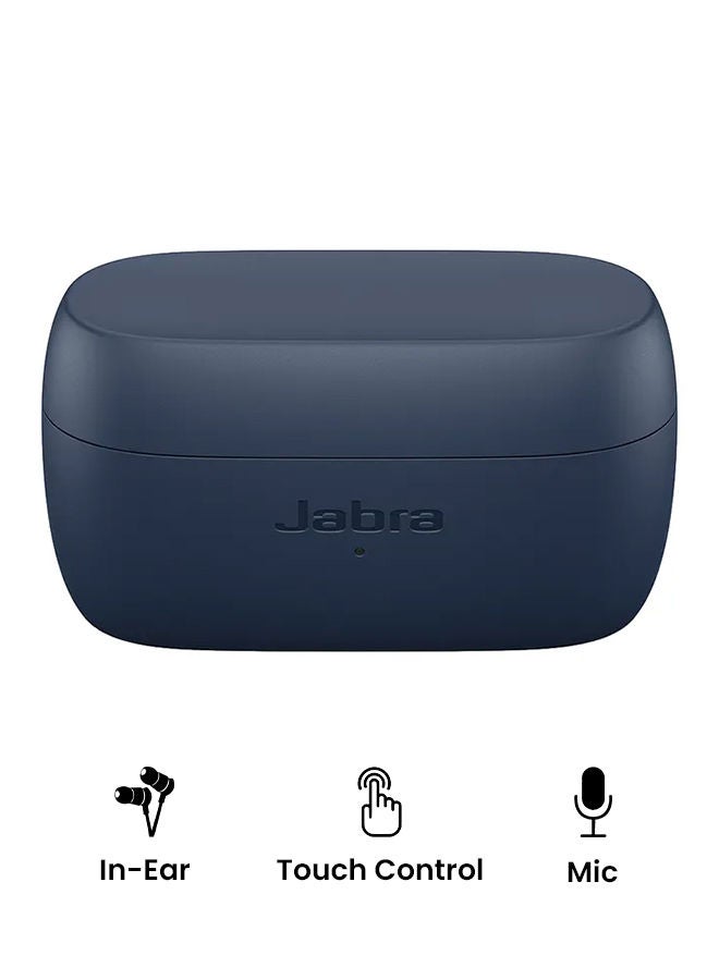 Jabra - Elite 2 In Ear Wireless Bluetooth Earbuds – Noise Isolating True Wireless Buds With 2 Built-In Microphones, Rich Bass, Customizable Sound Navy - Image 1