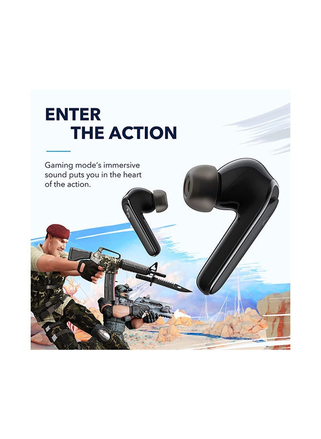 Soundcore - Life P3 Bluetooth Earbuds, Noise Cancelling Wireless Earbuds, Thumping Bass, 6 Mics, Multi Mode, 50H Playtime, Wireless Charging, Soundcore App, Customized Sound, Gaming Mode Black - Image 1
