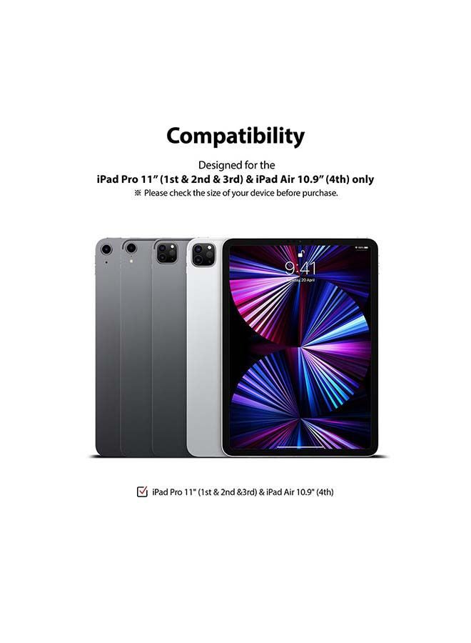 Ringke Paper Touch Soft Film Screen Protector With Anti-Fingerprint Matte PET Pen Tip Wear Protection For Apple iPad Air 4 10.9"/Pro 11" 4th/3rd Gen -2 Per Pack Clear  - Image 2