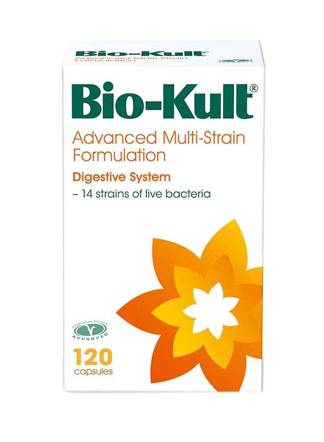 Bio-Kult - Digestive System Probiotic Supplement - 120 Capsules - Image 1