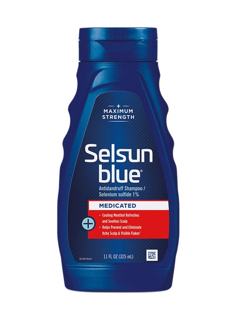 Medicated Maximum Strength Dandruff Shampoo Blue