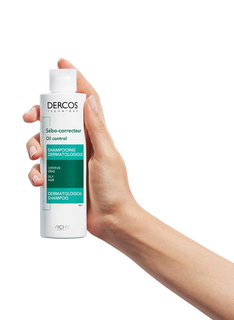 VICHY - Dercos Oil Control Shampoo 200ml - Image 1