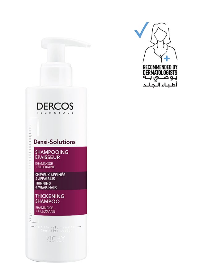 VICHY Dercos Densi-Solutions Thickening Shampoo For Weak And Thinning Hair 250ml 