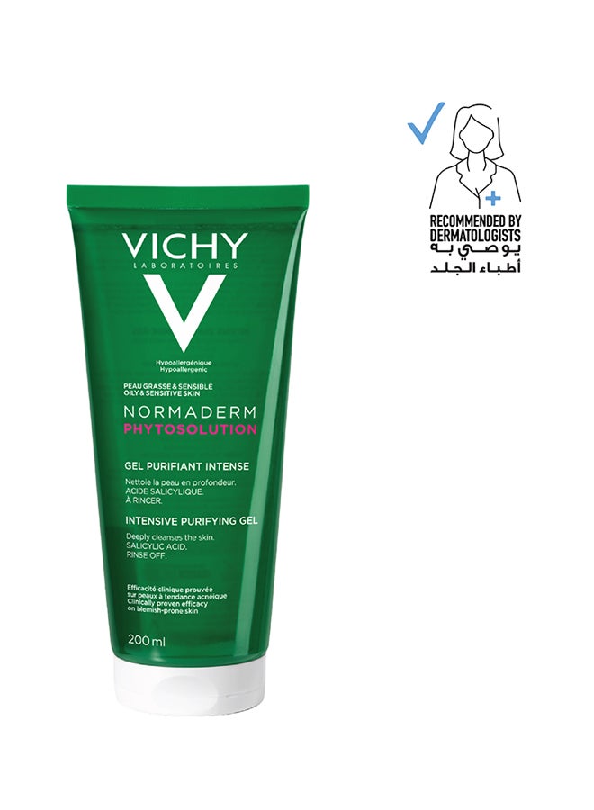 VICHY Normaderm Phytosolution Face Cleanser Gel 200ml 