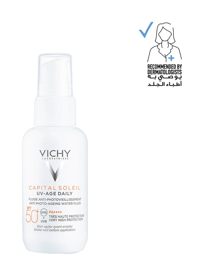 Capital Soleil Uv - Age Daily Spf 50+ With Niacinamide 40ml 