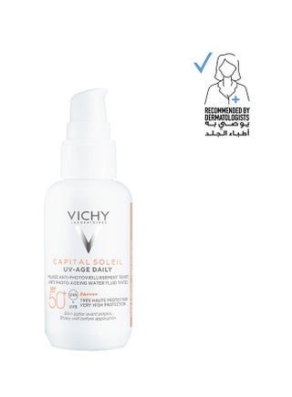 Capital Soleil Uv - Age Tinted Anti Ageing Sunscreen Spf 50+ With Niacinamide Clear 40ml - v1667491420/N53357455A_1