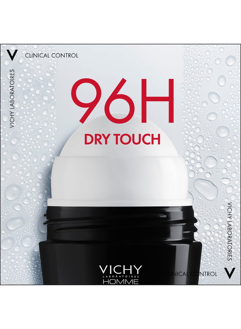96 Hour Clinical Control Deodorant For Men Clear 50ml - v1667491421/N53357443A_4