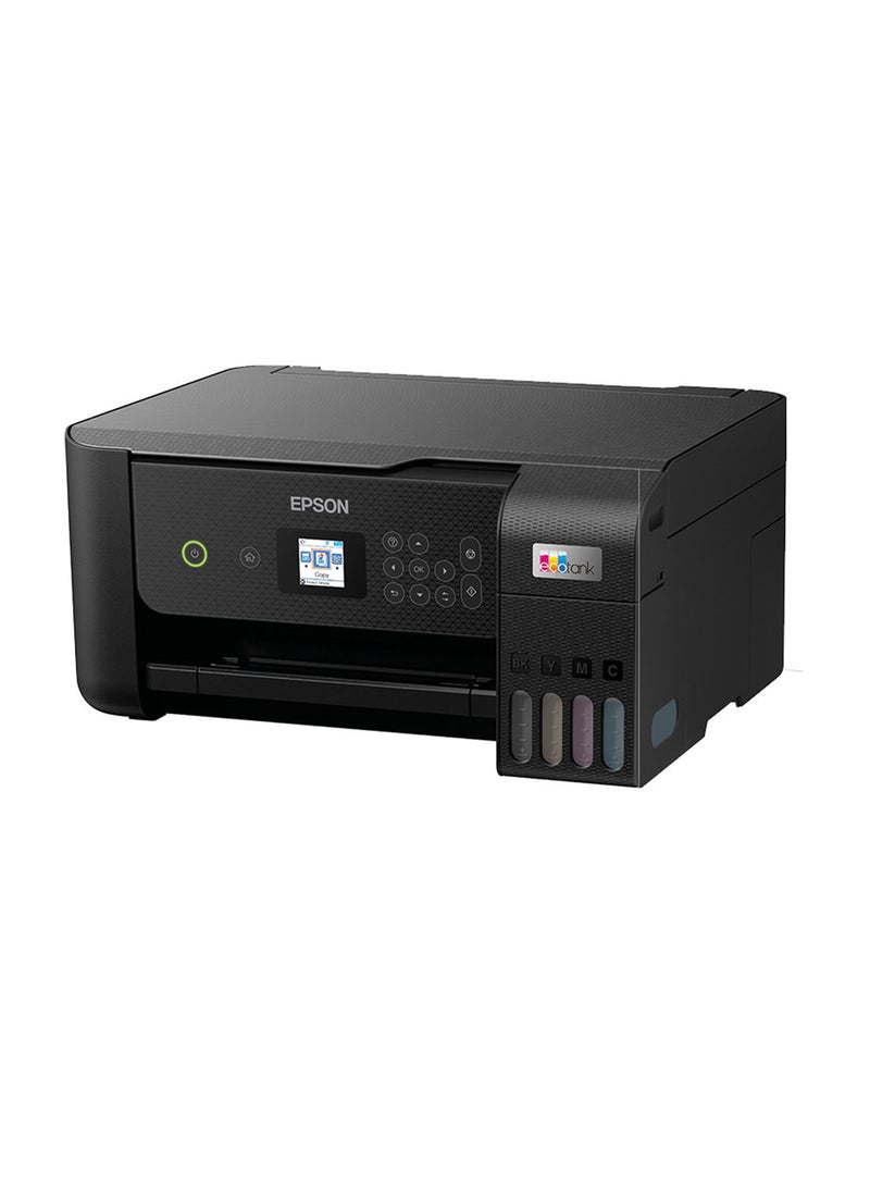 إبسون - طابعة 3 في 1 EcoTank L3260 Home Ink Tank، أسود أسود - Image 1