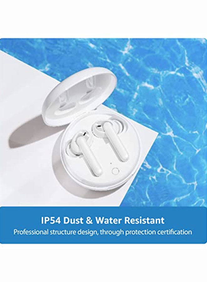 OPPO - Enco W31 True Wireless Earbuds White - Image 1