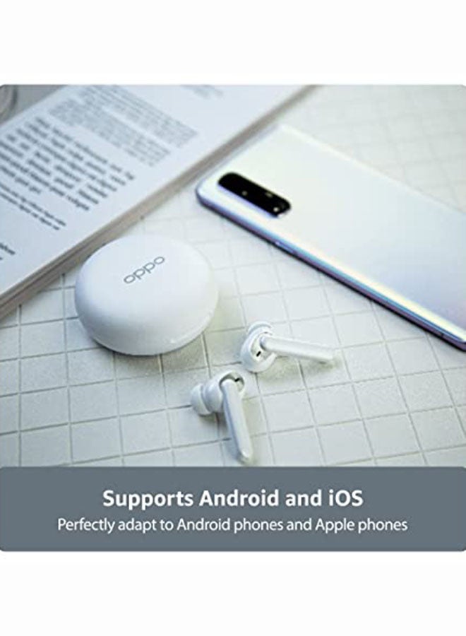 OPPO - Enco W31 True Wireless Earbuds White - Image 1