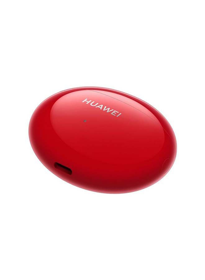 هواوي سماعة أذن داخلية فري بادز 4i تعمل بتقنية البلوتوث أحمر - Image 5
