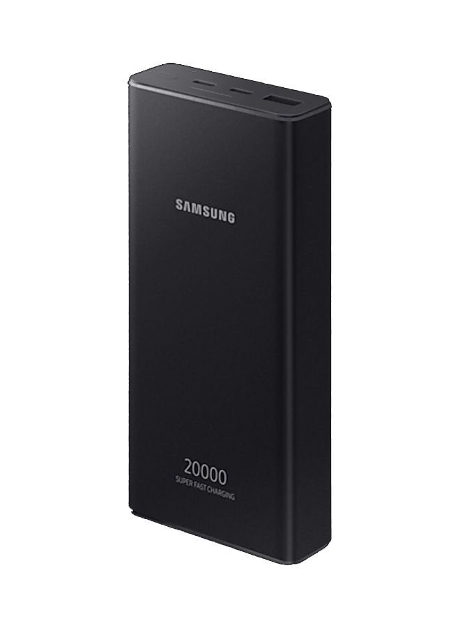 Samsung - 20000 mAh Super Fast Charge Power Bank dark grey - Image 1