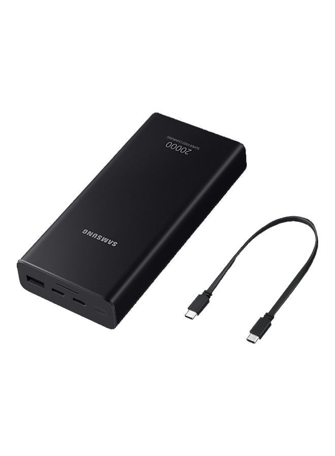 Samsung - 20000 mAh Super Fast Charge Power Bank dark grey - Image 1