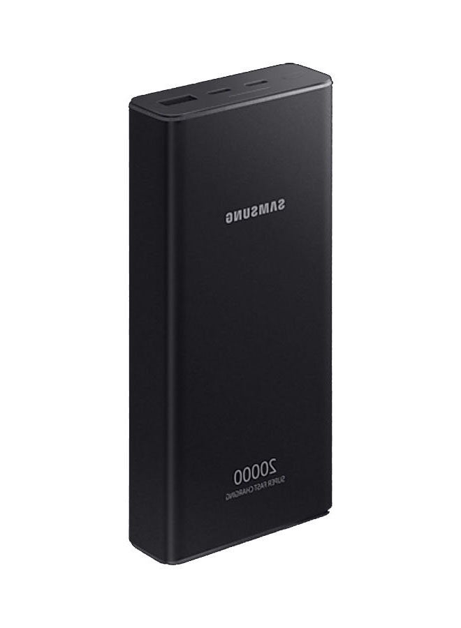 Samsung - 20000 mAh Super Fast Charge Power Bank dark grey - Image 1